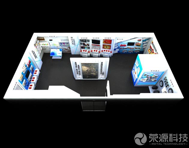 华北化工企业展厅