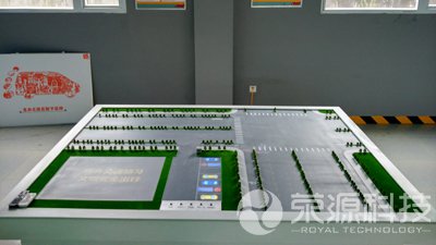 交通安全投影沙盘